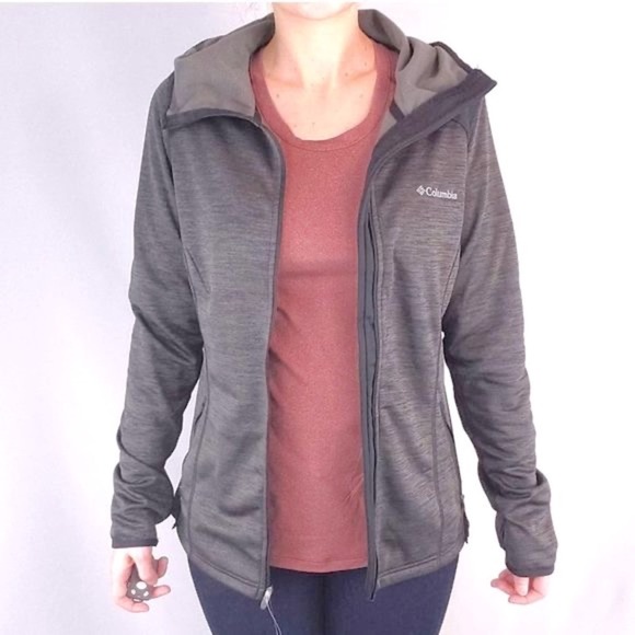 Columbia Rosemont station full zip jacket grey size Medium - Picture 1 of 12